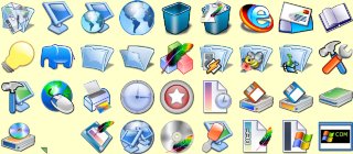 Click to enlarge theme icons