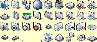Click to enlarge theme icons